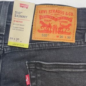 Levi’s Mens 510 Skinny Fit Jeans 26 x 30
